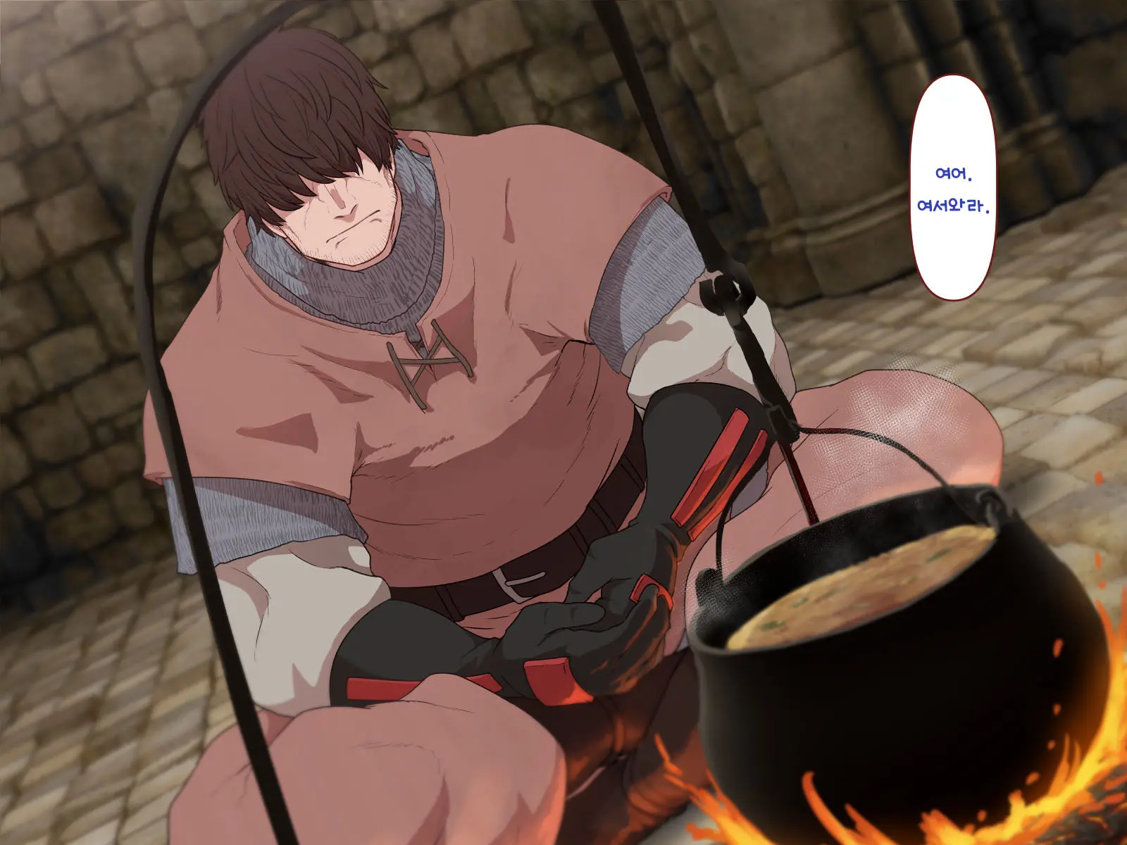Nakadashi MP Kaifukuman Tanetsuke Dungeon Hen | 질내사정 MP회복맨 교배던전편